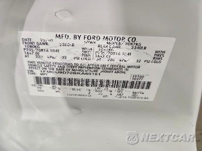 Zdjęcie 13 z 13 samochodu: 2011 FORD ESCAPE XLT VIN:1FMCU9D70BKA60151 - miniatura