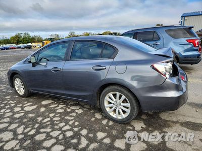 Drugie zdjęcie samochodu z przodu: 2012 HONDA CIVIC EX VIN:19XFB2F89CE010809 - miniatura