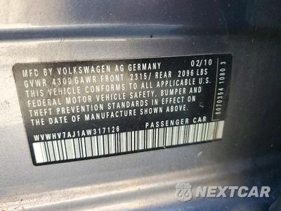 Zdjęcie 12 z 12 samochodu: 2010 VOLKSWAGEN GTI VIN:WVWHV7AJ1AW317126 - miniatura