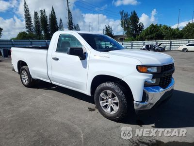 Czwarte zdjęcie samochodu z boku: 2020 CHEVROLET SILVERADO C1500 VIN:3GCNWAEF4LG289374 - miniatura
