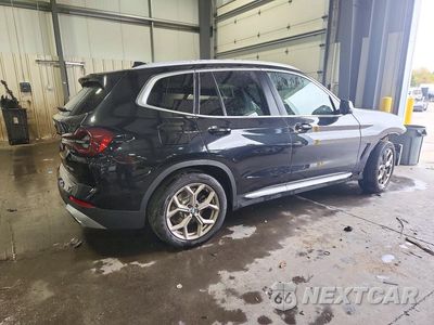 Trzecie zdjęcie samochodu z tyłu: 2022 BMW X3 XDRIVE30I VIN:5UX53DP03N9L44174 - miniatura