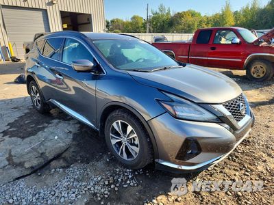 Czwarte zdjęcie samochodu z boku: 2019 NISSAN MURANO SV VIN:5N1AZ2MJ9KN137495 - miniatura