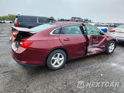 Trzecie zdjęcie samochodu z tyłu: 2016 CHEVROLET MALIBU LS VIN:1G1ZB5ST6GF306741 - miniatura