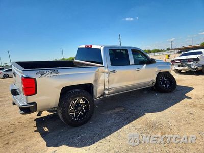 Trzecie zdjęcie samochodu z tyłu: 2017 CHEVROLET SILVERADO K1500 LT VIN:3GCUKREC4HG237309 - miniatura
