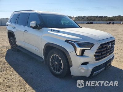 Czwarte zdjęcie samochodu z boku: 2023 TOYOTA SEQUOIA LIMITED VIN:7SVAAABA4PX015251 - miniatura