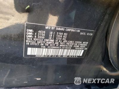 Zdjęcie 12 z 12 samochodu: 2020 SUBARU LEGACY LIMITED VIN:4S3BWAN63L3018408 - miniatura