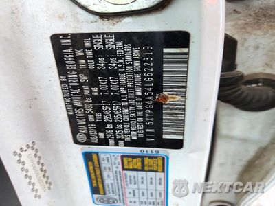 Zdjęcie 12 z 12 samochodu: 2020 KIA SORENTO S VIN:5XYPG4A54LG622319 - miniatura