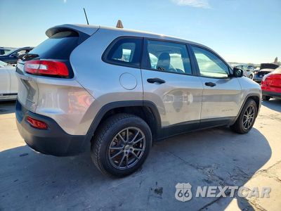 Trzecie zdjęcie samochodu z tyłu: 2017 JEEP CHEROKEE SPORT VIN:1C4PJLAS5HW640386 - miniatura