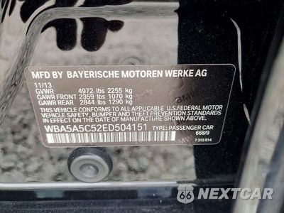 Zdjęcie 12 z 12 samochodu: 2014 BMW 528 I VIN:WBA5A5C52ED504151 - miniatura