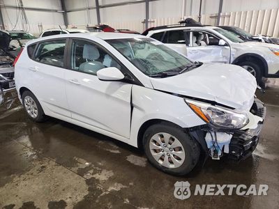 Czwarte zdjęcie samochodu z boku: 2017 HYUNDAI ACCENT SE VIN:KMHCT5AE4HU356690 - miniatura