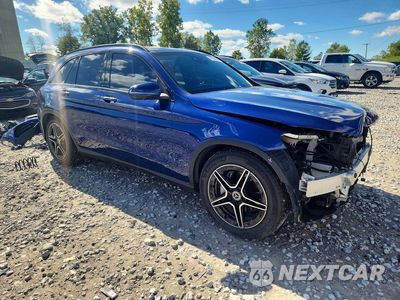 Czwarte zdjęcie samochodu z boku: 2021 MERCEDES-BENZ GLC 300 4MATIC VIN:W1N0G8EB9MF870975 - miniatura