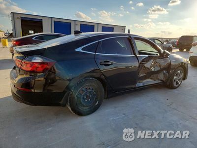 Trzecie zdjęcie samochodu z tyłu: 2019 HONDA INSIGHT EX VIN:19XZE4F55KE031693 - miniatura