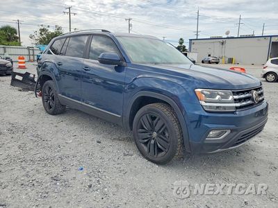 Czwarte zdjęcie samochodu z boku: 2019 VOLKSWAGEN ATLAS SEL VIN:1V2ER2CA5KC538642 - miniatura