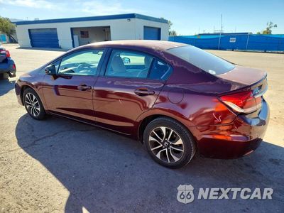 Drugie zdjęcie samochodu z przodu: 2013 HONDA CIVIC EXL VIN:2HGFB2F9XDH507593 - miniatura