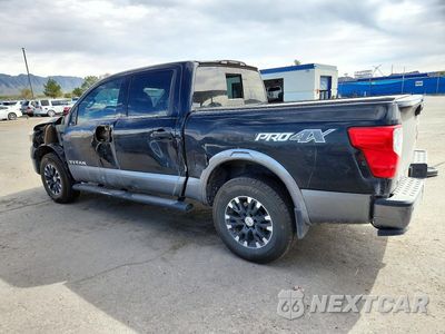 Drugie zdjęcie samochodu z przodu: 2017 NISSAN TITAN PRO-4X VIN:1N6AA1E50HN556154 - miniatura