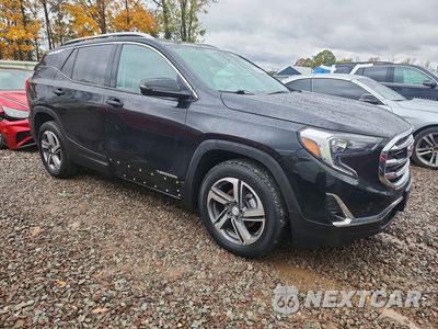 Czwarte zdjęcie samochodu z boku: 2021 GMC TERRAIN SLT VIN:3GKALVEV8ML304591 - miniatura