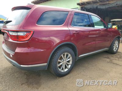 Trzecie zdjęcie samochodu z tyłu: 2017 DODGE DURANGO SXT VIN:1C4RDHAG5JC323725 - miniatura