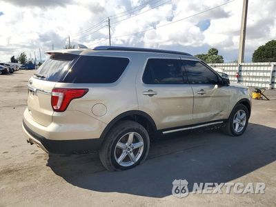 Trzecie zdjęcie samochodu z tyłu: 2017 FORD EXPLORER XLT VIN:1FM5K8D80HGC48777 - miniatura