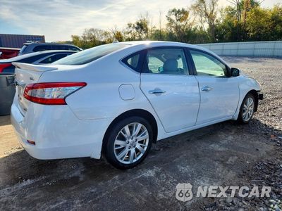 Trzecie zdjęcie samochodu z tyłu: 2013 NISSAN SENTRA S VIN:3N1AB7AP7DL732107 - miniatura