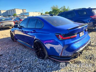 Drugie zdjęcie samochodu z przodu: 2022 BMW M3 COMPETITION VIN:WBS43AY01NFL80708 - miniatura