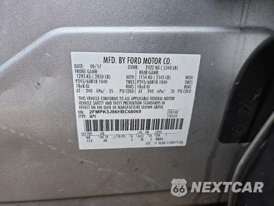Zdjęcie 13 z 13 samochodu: 2017 FORD EDGE SEL VIN:2FMPK3J86HBC68068 - miniatura