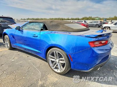 Drugie zdjęcie samochodu z przodu: 2017 CHEVROLET CAMARO LT VIN:1G1FB3DS3H0213773 - miniatura