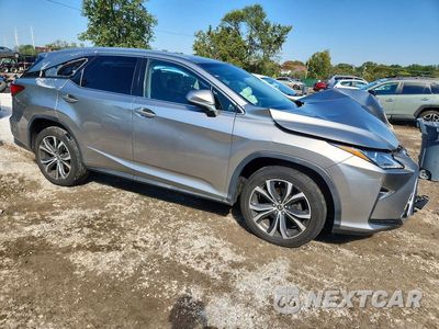 Czwarte zdjęcie samochodu z boku: 2019 LEXUS RX 350 L VIN:JTJDZKCA1K2017448 - miniatura