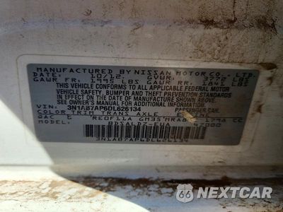 Zdjęcie 12 z 12 samochodu: 2013 NISSAN SENTRA S VIN:3N1AB7AP6DL626134 - miniatura