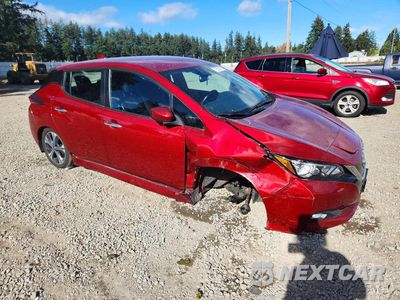 Czwarte zdjęcie samochodu z boku: 2020 NISSAN LEAF SV VIN:1N4AZ1CP7LC301110 - miniatura