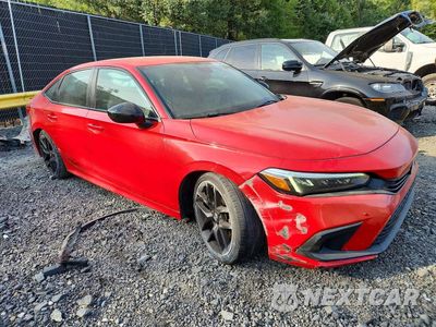 Czwarte zdjęcie samochodu z boku: 2022 HONDA CIVIC SPORT VIN:2HGFE2F52NH560696 - miniatura