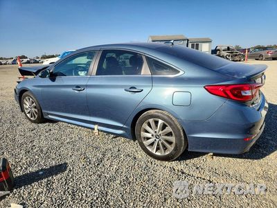 Drugie zdjęcie samochodu z przodu: 2017 HYUNDAI SONATA SPORT VIN:5NPE34AF2HH591888 - miniatura