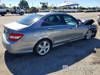 Trzecie zdjęcie samochodu z tyłu: 2010 MERCEDES-BENZ C 300 VIN:WDDGF5EBXAF434676 - miniatura