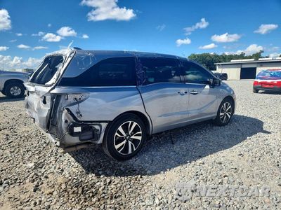 Trzecie zdjęcie samochodu z tyłu: 2019 HONDA ODYSSEY ELITE VIN:5FNRL6H96KB046571 - miniatura