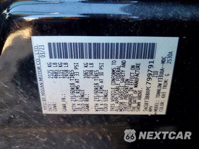 Zdjęcie 13 z 13 samochodu: 2023 NISSAN ROGUE SV VIN:5N1BT3BBXPC799791 - miniatura
