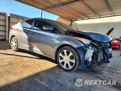 Czwarte zdjęcie samochodu z boku: 2012 HYUNDAI ELANTRA LIMITED VIN:5NPDH4AE0CH090124 - miniatura