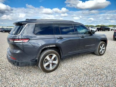Trzecie zdjęcie samochodu z tyłu: 2021 JEEP GRAND CHEROKEE LIMITED VIN:1C4RJKBG7M8189019 - miniatura
