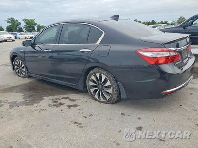 Drugie zdjęcie samochodu z przodu: 2017 HONDA ACCORD TOURING HYBRID VIN:JHMCR6F74HC031187 - miniatura