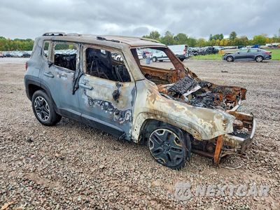 Czwarte zdjęcie samochodu z boku: 2017 JEEP RENEGADE TRAILHAWK VIN:ZACCJBCB6HPE87164 - miniatura