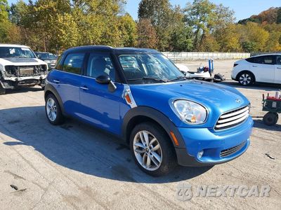 Czwarte zdjęcie samochodu z boku: 2014 MINI COOPER COUNTRYMAN VIN:WMWZB3C53EWR38456 - miniatura