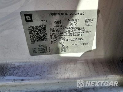 Zdjęcie 13 z 13 samochodu: 2019 CHEVROLET SILVERADO K1500 RST VIN:1GCUYEED7KZ221550 - miniatura