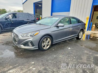 2018 HYUNDAI SONATA SEL+ 5NPE34AF7JH709357 - główne zdjęcie licytacji z USA - miniatura