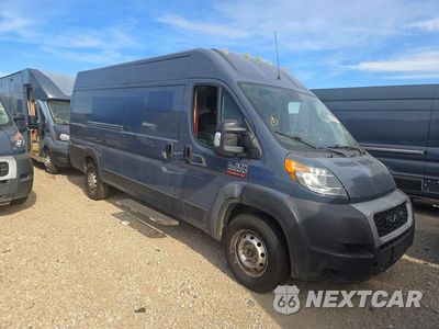 Czwarte zdjęcie samochodu z boku: 2021 RAM PROMASTER 3500 DELIVERY VAN VIN:3C6MRVJG1ME536685 - miniatura