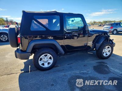 Trzecie zdjęcie samochodu z tyłu: 2017 JEEP WRANGLER SPORT VIN:1C4AJWAG1HL573984 - miniatura