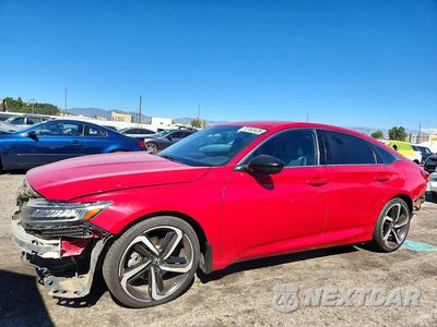 2021 HONDA ACCORD SPORT 1HGCV1F33MA077985 - główne zdjęcie licytacji z USA - miniatura