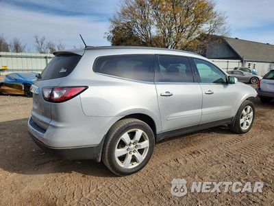 Trzecie zdjęcie samochodu z tyłu: 2016 CHEVROLET TRAVERSE LT VIN:1GNKRGKD3GJ151868 - miniatura