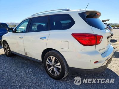 Drugie zdjęcie samochodu z przodu: 2017 NISSAN PATHFINDER S VIN:5N1DR2MN8HC905536 - miniatura