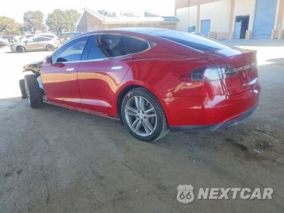 Drugie zdjęcie samochodu z przodu: 2015 TESLA MODEL S VIN:5YJSA1E23FF106877 - miniatura