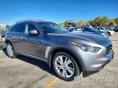 Czwarte zdjęcie samochodu z boku: 2012 INFINITI FX35 BASE VIN:JN8AS1MU0CM122392 - miniatura