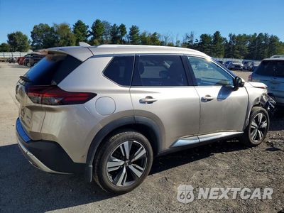 Trzecie zdjęcie samochodu z tyłu: 2023 NISSAN ROGUE PLATINUM VIN:JN8BT3DD8PW301903 - miniatura