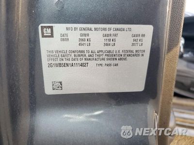 Zdjęcie 12 z 12 samochodu: 2010 CHEVROLET IMPALA LT VIN:2G1WB5EN1A1114027 - miniatura